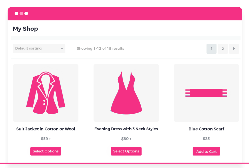 WooCommerce Variation Prices shop page