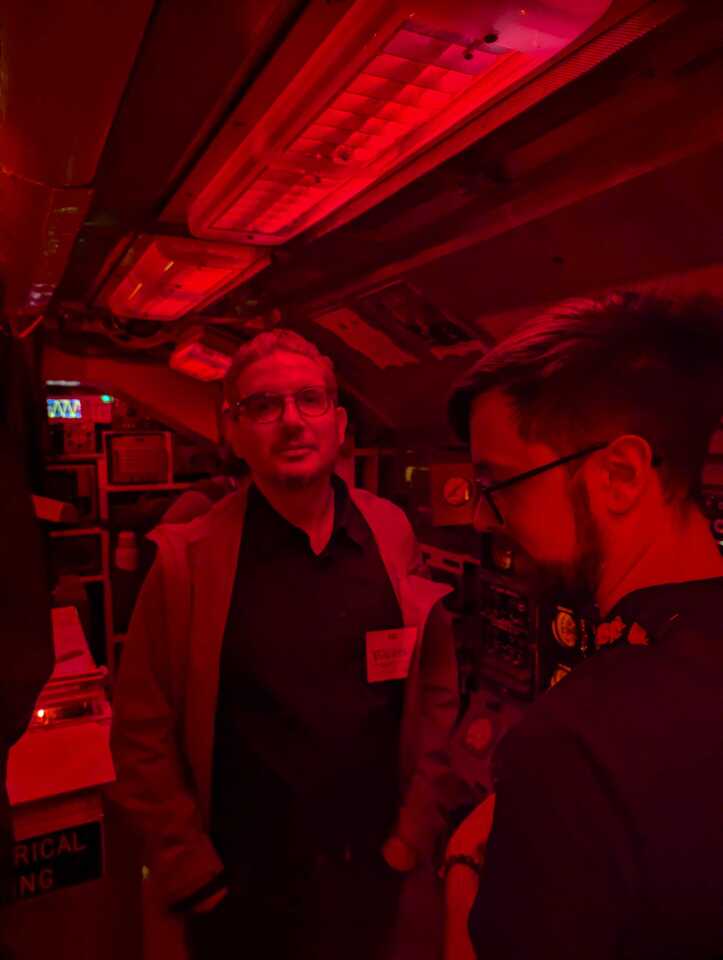 Kestrel team on our submarine tour at the WooCommerce event