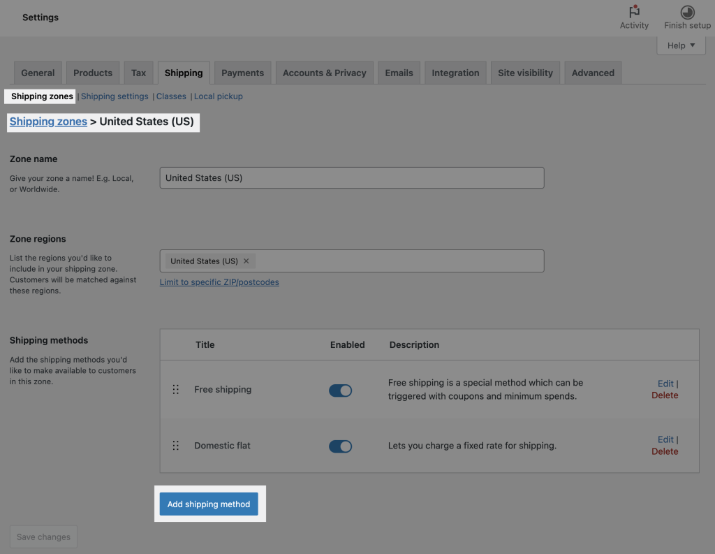 WooCommerce membership program: Add member shipping method
