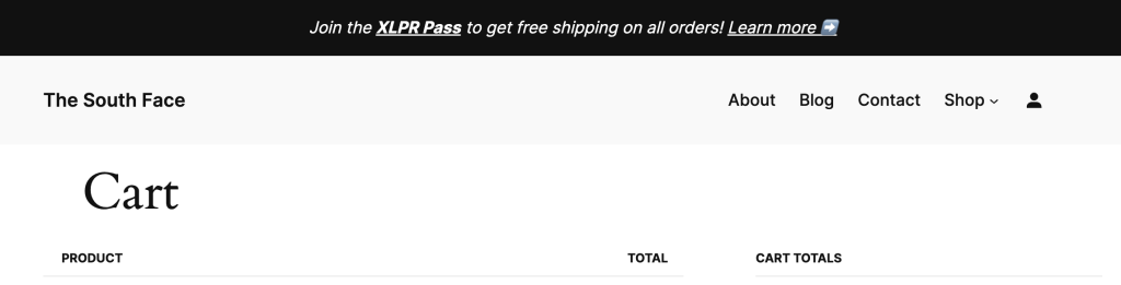 WooCommerce membership program: Create a non-member header bar