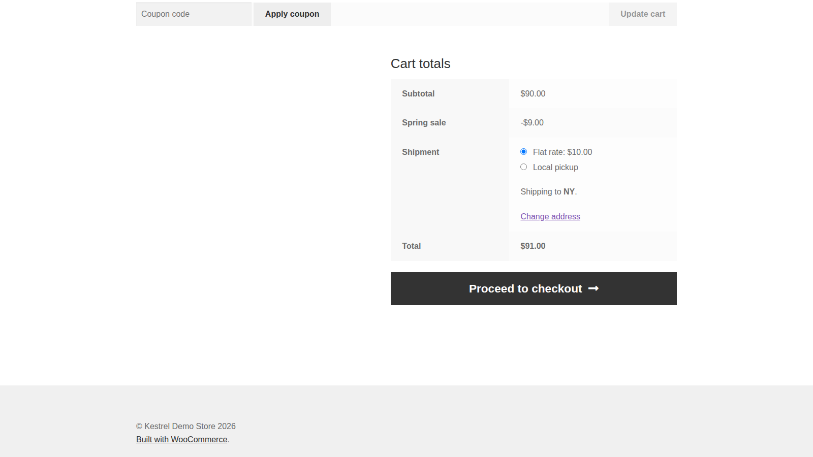 Progressive Discounts: overview (storefront classic cart)